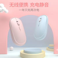 无线蓝牙鼠标静音可充电式男女生迷你可爱ipad无需接收器戴尔华硕联想版滑鼠Non折叠笔记本电脑左手无限无声