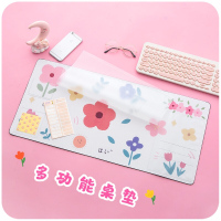鼠标垫超大ins风可爱桌垫少女心电脑多功能学生创意桌面鼠标垫