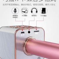 升级版全民k录歌手机麦克风无线蓝牙话筒室内外通用音响一体