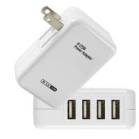 多口usb充电器头2a多功能安卓手机平板快充充电头桌面多孔插座|4口充电器