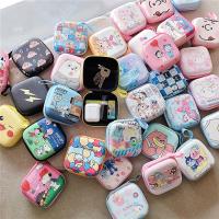 充电器数据线收纳包u盾蓝牙耳机收纳盒可爱卡通便携包零钱包潮女