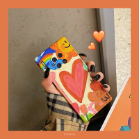 阳光手绘涂鸦适用华为mate30手机壳p40pro可爱p30pro少女款5G版软壳创意卡通闺蜜全包防摔保护套