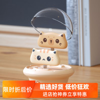 可爱萌宠飞船应急充电宝小夜灯迷你小巧便携超薄胶囊移动电源礼物