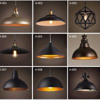 loft复古工业风简约个性餐厅咖啡厅酒吧台吊灯美发店怀旧锅盖吊灯