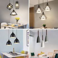 北欧餐厅吊灯三头餐桌灯ins创意个性饭厅灯现代简约简易吧台灯具