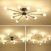 北欧后现代客厅吊灯卧室餐厅创意吸顶灯工业风网咖休闲厅商铺吊灯