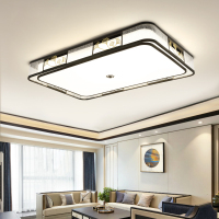 新中式吸顶灯中国风餐厅客厅灯具布艺卧室书房茶楼会所灯饰998