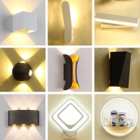 壁灯led灯卧室床头灯简约客厅背景墙壁灯户外防水过道酒店装饰灯