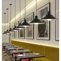 餐厅吊灯三头创意个性北欧单头灯工业风现代简约过道吧台餐吊灯具