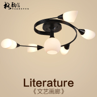 欧式吊灯客厅吊灯美式卧室吸顶灯客厅吸顶灯led吸顶灯具吸顶圆形