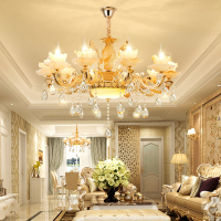 欧式奢华水晶客厅吊灯卧室餐厅美容院灯饰创意酒店吊灯