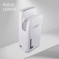 烘手器家用全自动感应干手部器洗手吹烘干机免打孔卫生间吹干手机|双电机高速杀菌抗-牛奶白
