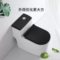 家用马桶加大管道坐便器防臭虹吸式抽水静音陶瓷节水座便器