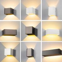 led壁灯卧室床头灯简约现代客厅墙壁灯创意酒店宾馆过道走廊装饰