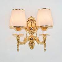 欧式壁灯卧室床头灯具田园客厅过道壁灯阳台灯美式灯饰电视墙壁灯