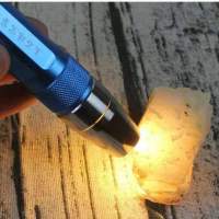 照玉石手电筒强光专用三灯源新品365nm紫外线珠宝文玩原石鉴定