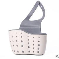 创意小玩意家居日常生活实用懒人厨房用品用具小百货沥水篮|米白色 均码