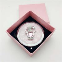 十二星座女士美容星座化妆镜便携创意梳妆镜个性金属金属折叠镜子|水瓶座