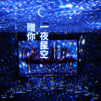 浪漫星空投影灯仪旋转星光满天星卧室睡眠房间小夜灯星星儿童梦幻