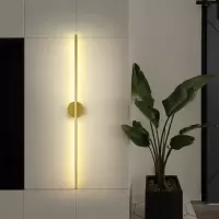 壁灯卧室床头灯现代简约客厅背景过道led灯具创意极简北欧墙壁灯