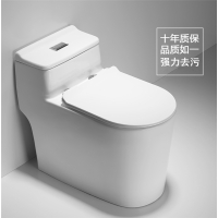 马桶家用新款洁具大口径静音节水防臭坐便器上门安装