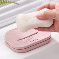 香皂盒沥水创意个性免钉北欧卫生间免打孔架壁挂式肥皂盒双层可爱