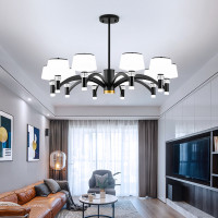 北欧灯具客厅吊灯简约现代大气家用网红灯饰个性创意餐厅防尘吊灯