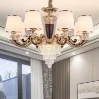 欧式吊灯简欧客厅灯吊灯餐厅卧室灯简约现代大气家用灯具2019新款