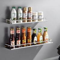 免打孔厨房置物架壁挂式墙上挂架油盐酱醋收纳神器调味品调料架子