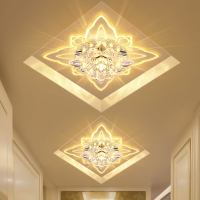 客厅led过道灯水晶灯走廊灯玄关灯入户灯吸顶孔灯创意射灯筒灯具