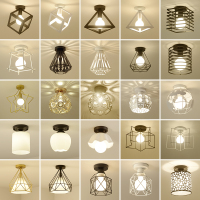 吸顶灯北欧创意走廊过道灯玄关入户天花筒灯阳台灯卧室灯现代简约