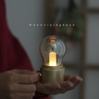 无味清欢 复古usb小夜灯 法式生活 浪漫星辰 民宿 咖啡厅道具台灯