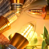 led蜡烛灯泡超亮家用5w7w9w12w光源大小螺口e14e27水晶拉尾尖泡