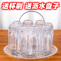 杯架玻璃杯杯子架子沥水杯架挂架创意家用放茶杯的茶具收纳置物架
