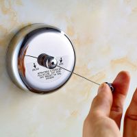 隐形晾衣绳伸缩晾衣绳室内免打孔卫生间酒店晾衣神器晾衣架|打孔圆形钢丝绳2.8米