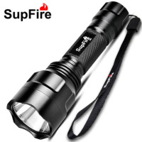 supfire神火m2强光手电筒可充电军家用远射氙气骑行探照led灯