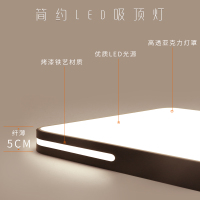 超薄客厅灯简约现代大气2020年新款长方形大灯家用灯具led吸顶灯