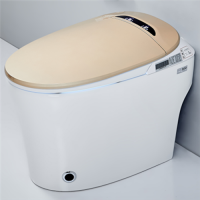 智能马桶家用一体座坐便器雷达感应脚感翻合盖自动冲水上楼