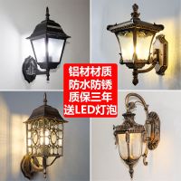 户外壁灯防水庭院花园室外过道走廊楼梯灯复古美式别墅外墙壁灯
