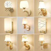 壁灯现代简约led客厅卧室床头灯美式欧式楼梯过道酒店工程墙壁灯