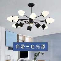 led北欧客厅吊灯现代简约大气2019年新款卧室灯创意网红灯具灯饰