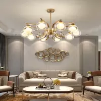 客厅灯吊灯北欧轻奢简欧创意现代简约卧室灯具灯饰水晶餐厅吊灯