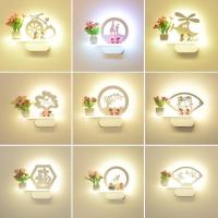 led卧室床头客厅过道走廊壁灯创意装饰壁灯儿童灯