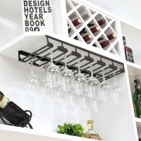 红酒杯架家用悬挂酒柜葡萄酒杯架酒吧摆件欧式高脚杯架吊杯架倒挂