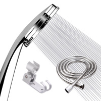 增压花洒喷头通用软管支架手持洗澡莲蓬沐浴太阳能花洒套装