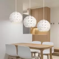照明三头餐厅吊灯简约现代个性创意客厅灯具北欧led餐吊灯c