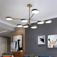 北欧客厅灯吊灯现代简约大气轻奢风创意个性灯具家用餐厅灯饰网红