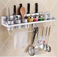 厨房置物架壁挂式收纳神器刀架厨具调料用品家用大全免打孔挂架子