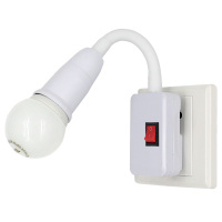 led节能灯泡超亮小夜灯壁灯插座灯带开关插电卧室台灯喂奶床头灯