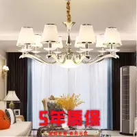 现代客厅灯新款简欧吊灯欧式水晶灯餐厅灯led家用灯具灯饰